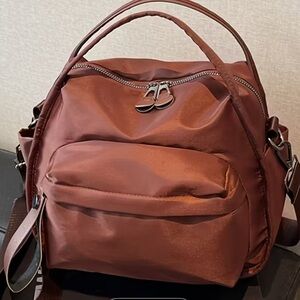 Brown Convertible Satchel